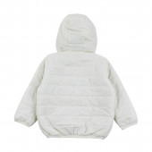 Двулицево преходно яке "Flowers" в екрю 5