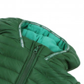 Капитонирано преходно яке в тъмнозелено 4