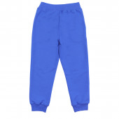 Детско синьо спортно долнище 2