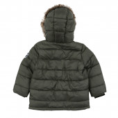 Детско зимно яке "New generation" в цвят каки 2