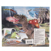 Динозавър със звук и светлина и пушек 18x21 см 2
