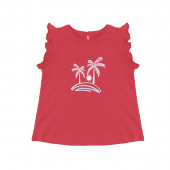 Двойка тениски за момичета "Palm trees" 4