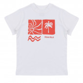 Двойка памучни тениски ''Praia feliz'' 2