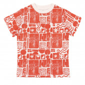 Двойка памучни тениски ''Praia feliz'' 4