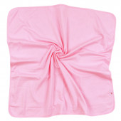 Двулицева памучна пелена със слончета в розово 80 х 80 см 5