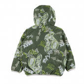 Двулицево преходно яке "Extreme" в бежово и зелено 2