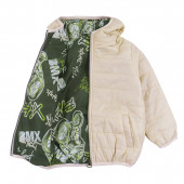 Двулицево преходно яке "Extreme" в бежово и зелено 6