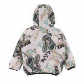 Двулицево преходно яке "Extreme" в черно и бежово 2