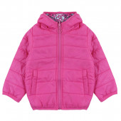 Двулицево преходно яке "Bloom" в наситено розово 4