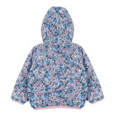 Двулицево преходно яке "Bloom" в розово и синьо 3