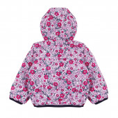 Двулицево преходно яке "Bloom" в розово и тъмносиньо 3