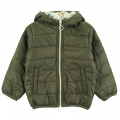 Двулицево преходно яке ''Raptor'' в бежово и  зелено 4