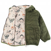 Двулицево преходно яке ''Raptor'' в бежово и  зелено 5