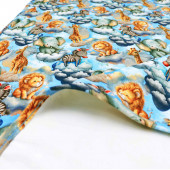 Бебешка двупластова пелена "Safari dream" 80 x 80 6
