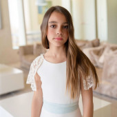 Елегантен гащеризон с плетена дантела 4