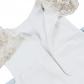 Елегантен гащеризон с плетена дантела 8