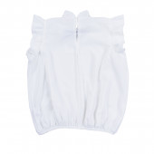 Елегантна блуза за момичета в бяло 2