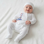 Бебешки ромпър с шапка "Friends" 2