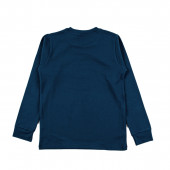 Детска блуза за момчета ''Score'' в синьо- зелено 2