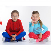 Детска туника за момичета в червено (3 - 7 год.) 4
