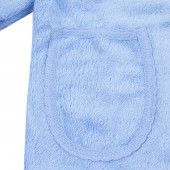 Халат за баня в синьо 3