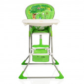 Детски стол за хранене "Panda" зелен 2018 3