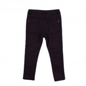Детски памучен панталон в черно (3 - 13 год.) 2