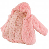 Бебешко пухено палто за момичета (6 - 24 мес.) 2