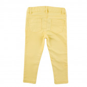 Детски панталон за момичета в жълто (3 - 13 год.) 2