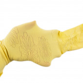 Фигурален чорапогащник 60 den в жълто 2