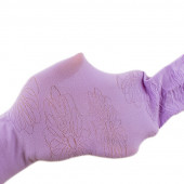 Фигурален чорапогащник 60 den в лилаво