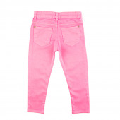 Детски панталон в наситен розов цвят за момичета (2 - 7 год.) 2
