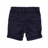 Къси памучни панталони в тъмносиньо (1 - 3 год.) 2