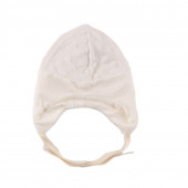 Бебешка плюшена шапка (0 - 1 мес.) 4