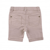 Къси панталонки в бежово за момчета (1 - 3 год.) 2