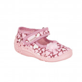 Анатомични дишащи текстилни обувки "Pink hearts" 2