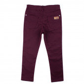 Стилен панталон за момчета в тъмно бордо (2 - 10 год.) 2