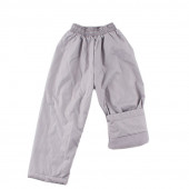 Шушляков панталон с подплата от полар в сиво (1 - 12 год.) 2