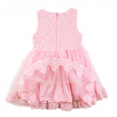 Детска лятнa рокля "Есмералда" в розово (3 - 8 год.) 2