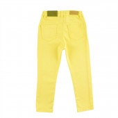 Слим панталон в жълто за момичета (9 мес. - 6 год.) 2