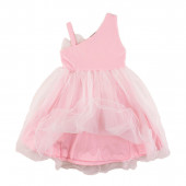 Официална рокля "Емилия" в розово (3 - 8 год.) 2
