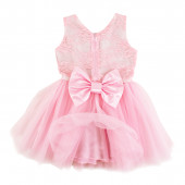 Празнична рокля "Серина" в розово (9 мес. - 3 год.) 2
