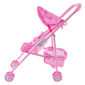 Детска количка за кукли в розово 70 х 50 х 22 см. 2