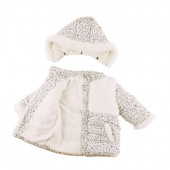 Бебешко зимно яке за момичета на сърчица (3 - 24 мес.) 2