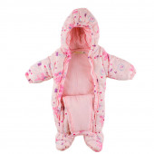 Бебешки ескимос за момичета в розово (1 - 12 мес.) 2