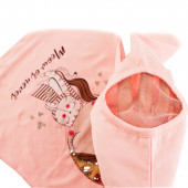 Блуза за момичета "Meow & Me" в светлорозово (3 - 8 год.) 2