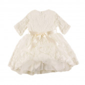 Детска рокля от бродирана дантела "Сиси" (2 - 5 год.) 2