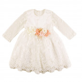 Детска рокля от бродирана дантела "Мадлен" (2 - 5 год.) 3