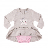 Бебешко плътно боди-рокля "Little star" (0 - 24 мес.) 2