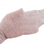 Детски памучен чорапогащник в цвят сив меланж (6 - 12 мес.) 2